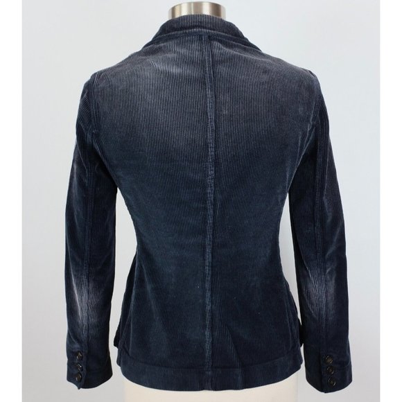 Christian Dior 38 US 6 bar jacket suit pants 2021 navy corduroy blazer - Picture 5 of 16